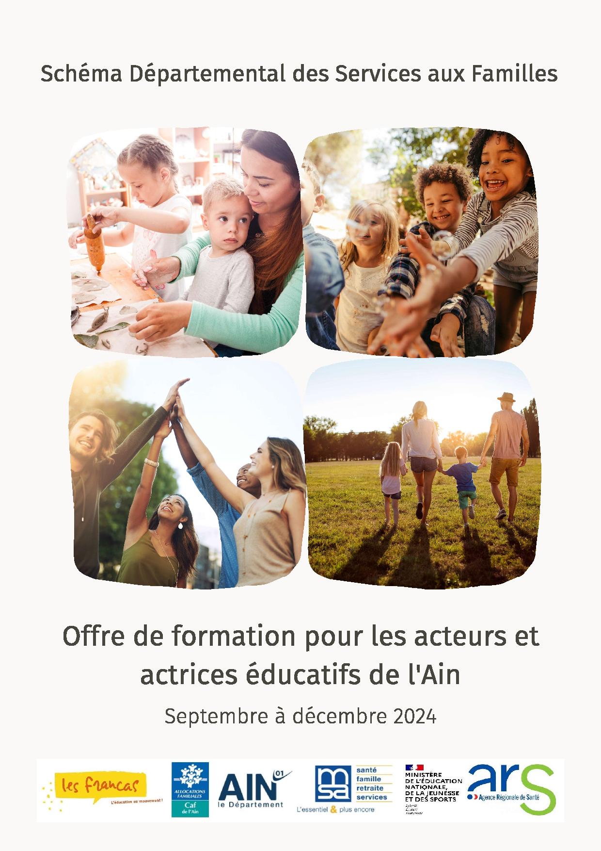 Programme de formation du schéma départemental Services aux Familles